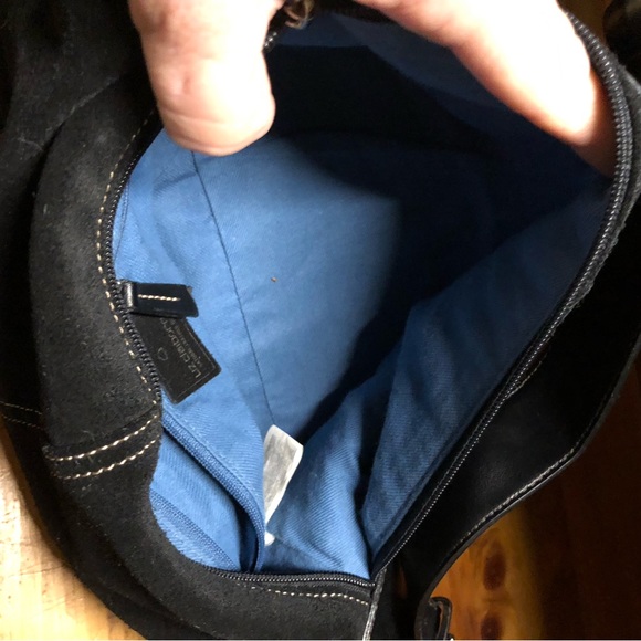 Liz Claiborne black handbag - Picture 3 of 6